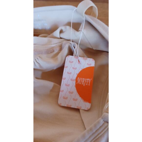 NWT Mirity Maternity Slip Padded Nursing Bra Breastfeeding Size Large Stretchy - Picture 6 of 7